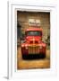 Red Truck-Craig Satterlee-Framed Photographic Print