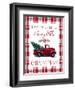 Red Truck-Elizabeth Tyndall-Framed Art Print