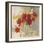 Red Tulips and Daffodils-Valeriy Chuikov-Framed Giclee Print