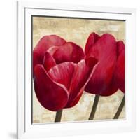 Red Tulips II-Cynthia Ann-Framed Art Print
