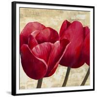 Red Tulips II-Cynthia Ann-Framed Art Print