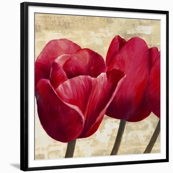 Red Tulips II-Cynthia Ann-Framed Art Print