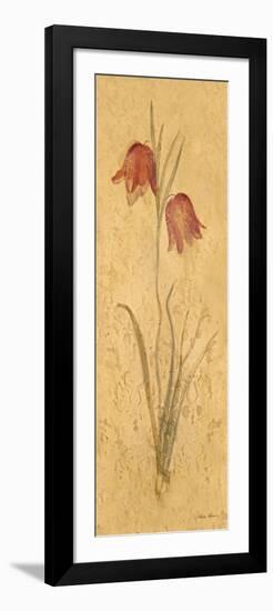 Red Tulips Panel-Cheri Blum-Framed Art Print