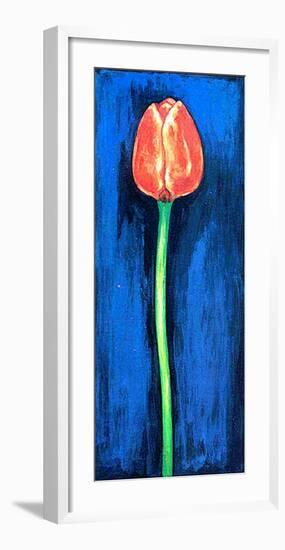 Red Tulips Triptic I-D^ Ferrer-Framed Art Print