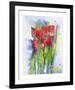 Red Tulips-Witka Kova-Framed Art Print