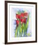 Red Tulips-Witka Kova-Framed Art Print