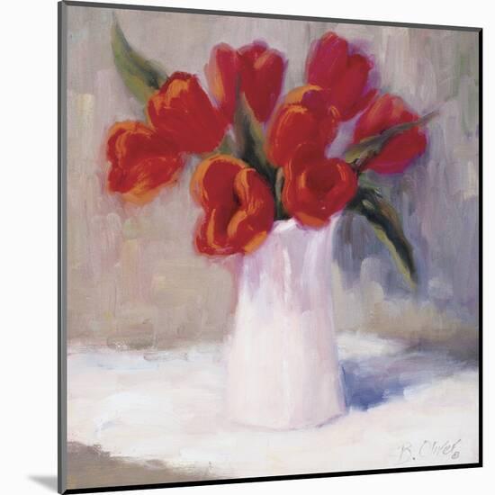 Red Tulips-B^ Oliver-Mounted Art Print