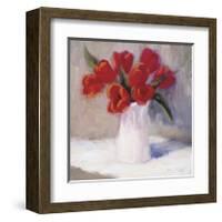 Red Tulips-B^ Oliver-Framed Giclee Print