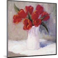 Red Tulips-B^ Oliver-Mounted Giclee Print