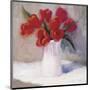 Red Tulips-B^ Oliver-Mounted Giclee Print