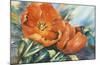 Red Tulips-Hanneke Floor-Mounted Art Print