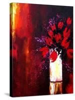 Red tulips-Pol Ledent-Stretched Canvas