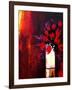 Red tulips-Pol Ledent-Framed Art Print