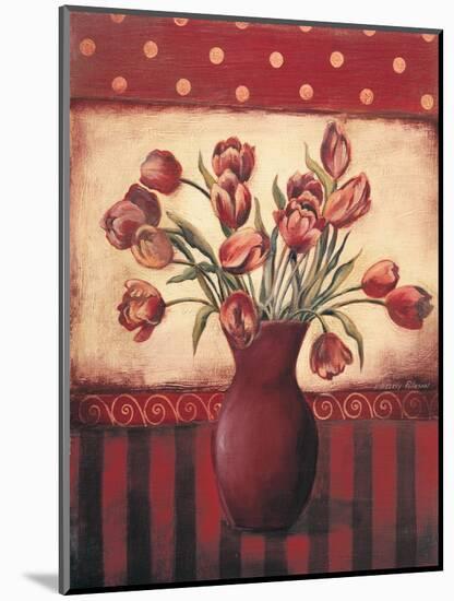 Red Tulips-Kimberly Poloson-Mounted Art Print