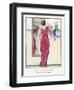 Red Tunic Dress by Paquin-Maggie-Framed Art Print