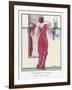 Red Tunic Dress by Paquin-Maggie-Framed Art Print