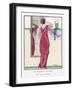 Red Tunic Dress by Paquin-Maggie-Framed Art Print