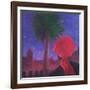 Red Turban, Dusk, Jodhpur, 2012-Lincoln Seligman-Framed Giclee Print