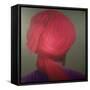 Red Turban, Purple Coat-Lincoln Seligman-Framed Stretched Canvas
