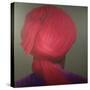 Red Turban, Purple Coat-Lincoln Seligman-Stretched Canvas