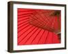 Red Umbrella, Chiang Mai, Thailand, Southeast Asia-Porteous Rod-Framed Photographic Print