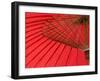 Red Umbrella, Chiang Mai, Thailand, Southeast Asia-Porteous Rod-Framed Photographic Print