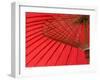 Red Umbrella, Chiang Mai, Thailand, Southeast Asia-Porteous Rod-Framed Photographic Print