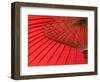 Red Umbrella, Chiang Mai, Thailand, Southeast Asia-Porteous Rod-Framed Photographic Print