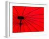 Red Umbrella Close Up, Vientiane, Laos, Indochina, Southeast Asia, Asia-Matthew Williams-Ellis-Framed Photographic Print