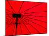 Red Umbrella Close Up, Vientiane, Laos, Indochina, Southeast Asia, Asia-Matthew Williams-Ellis-Mounted Photographic Print