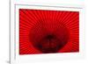 Red umbrella, Gifu, Japan-Keren Su-Framed Photographic Print