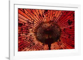 Red umbrella, Taiwan-Keren Su-Framed Photographic Print