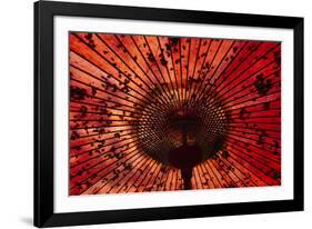 Red umbrella, Taiwan-Keren Su-Framed Photographic Print