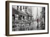 Red Umbrella-Brent Heighton-Framed Premium Giclee Print