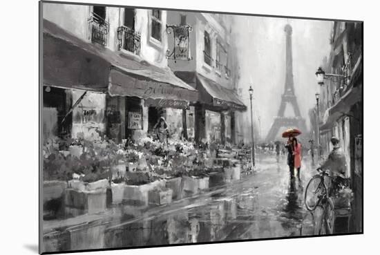 Red Umbrella-Brent Heighton-Mounted Premium Giclee Print