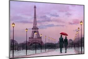 Red Umbrella-Chris Consani-Mounted Art Print