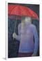 Red Umbrella-Ruth Addinall-Framed Giclee Print