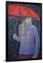 Red Umbrella-Ruth Addinall-Framed Giclee Print