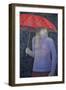 Red Umbrella-Ruth Addinall-Framed Giclee Print