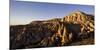 Red Valley at Sunset, Cappadocia, Anatolia Region, Turkey Minor-Ben Pipe-Mounted Photographic Print