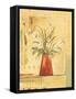 Red Vase-Gregory Gorham-Framed Stretched Canvas