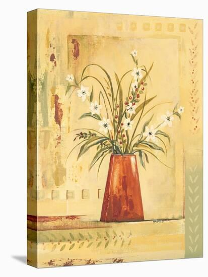 Red Vase-Gregory Gorham-Stretched Canvas
