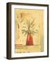 Red Vase-Gregory Gorham-Framed Art Print