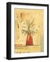 Red Vase-Gregory Gorham-Framed Art Print