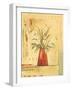 Red Vase-Gregory Gorham-Framed Art Print