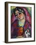 Red Veil, 1912-Alexej Von Jawlensky-Framed Giclee Print