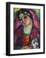 Red Veil, 1912-Alexej Von Jawlensky-Framed Giclee Print