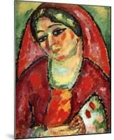 Red Veil-Alexej Von Jawlensky-Mounted Giclee Print