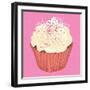 Red Velvet Cupcake, 2019,-Nancy Moniz Charalambous-Framed Giclee Print