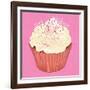 Red Velvet Cupcake, 2019,-Nancy Moniz Charalambous-Framed Giclee Print